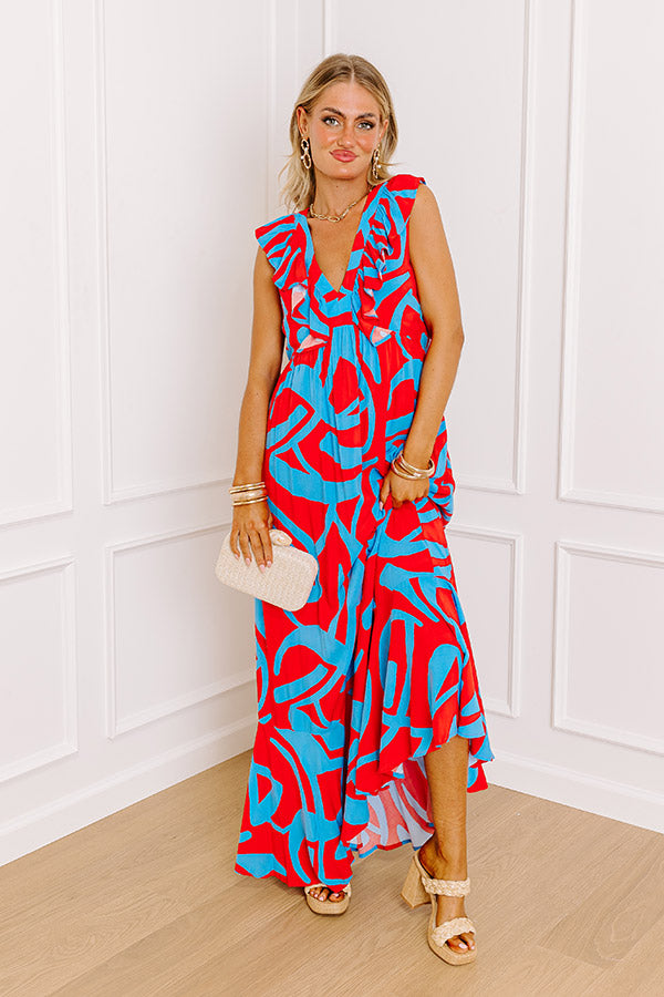 Lively Laughs Maxi Dress