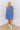 Simple Life Linen-Blend Mini Dress in Dark Periwinkle Curves