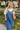  denim dark wash Latte Break Denim Jumpsuit Curves 