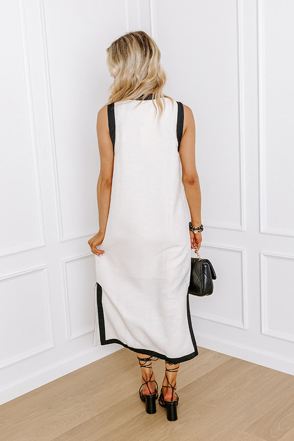 Yacht Club Calling Button Down Midi Yacht Club Calling Button Down Midi