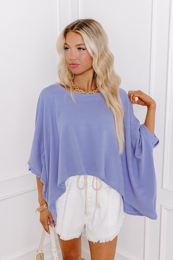 Ready, Set, Road Trip Oversized Top