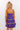 Spirit Squad Tiered Mini Dress in Purple