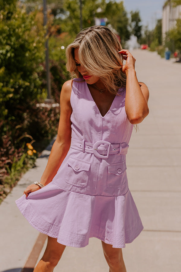 Sunlit Splendor Mini Dress