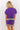  purple Sideline Social Embroidered Top in Purple 