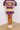 Tailgate Cutie High Waist Tiered Mini Skirt in Purple