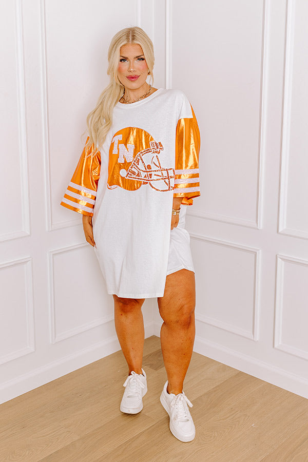 tennessee vols sequin dress - Sequin Vols Jersey Style Tee Dress Large