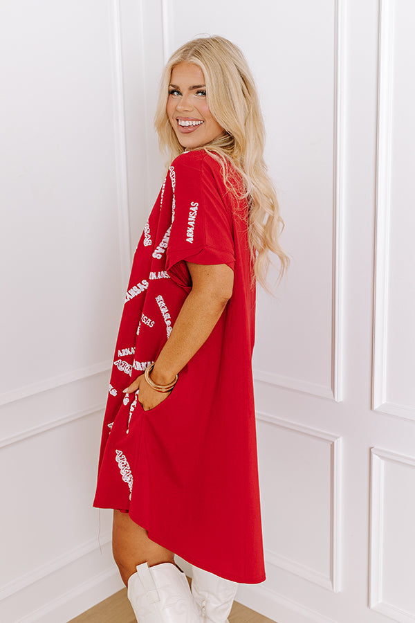 School Spirit Sequin Embroidered Mini Dress in Arkansas Curves Impressions Online Boutique School Spirit Sequin Embroidered Mini Dress in Arkansas Curves Impressions Online Boutique