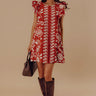 Tucson Market Floral Mini Dress Image - 1