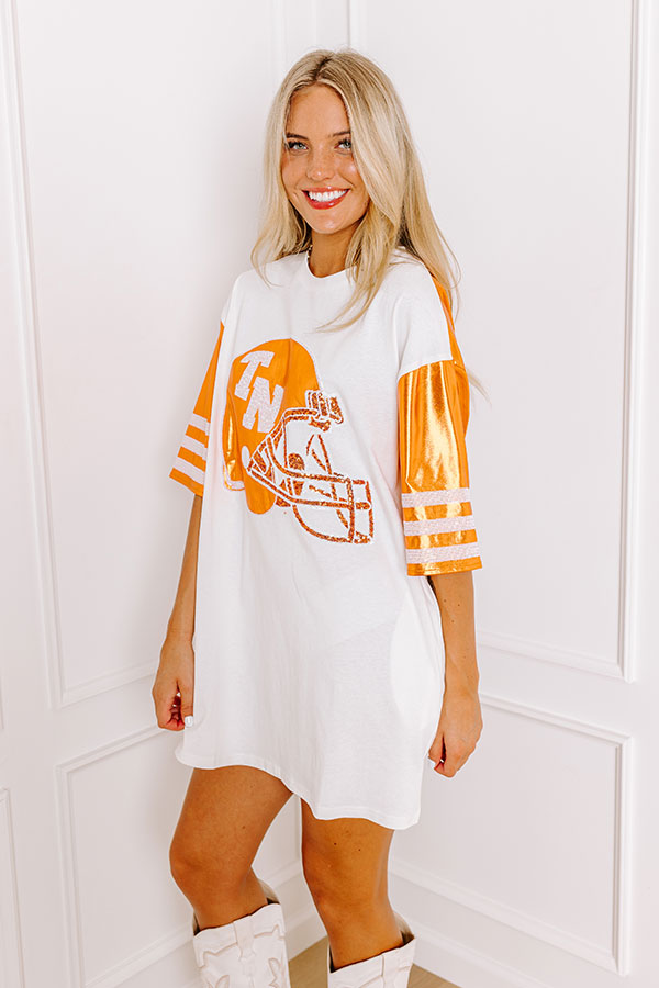tennessee vols sequin dress Game Day Sequin Repeat T-Shirt Dress XS