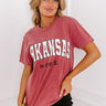 Arkansas Hogs Graphic Vintage Tee Image - 1