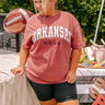 Arkansas Hogs Graphic Vintage Tee Curves Image - 1