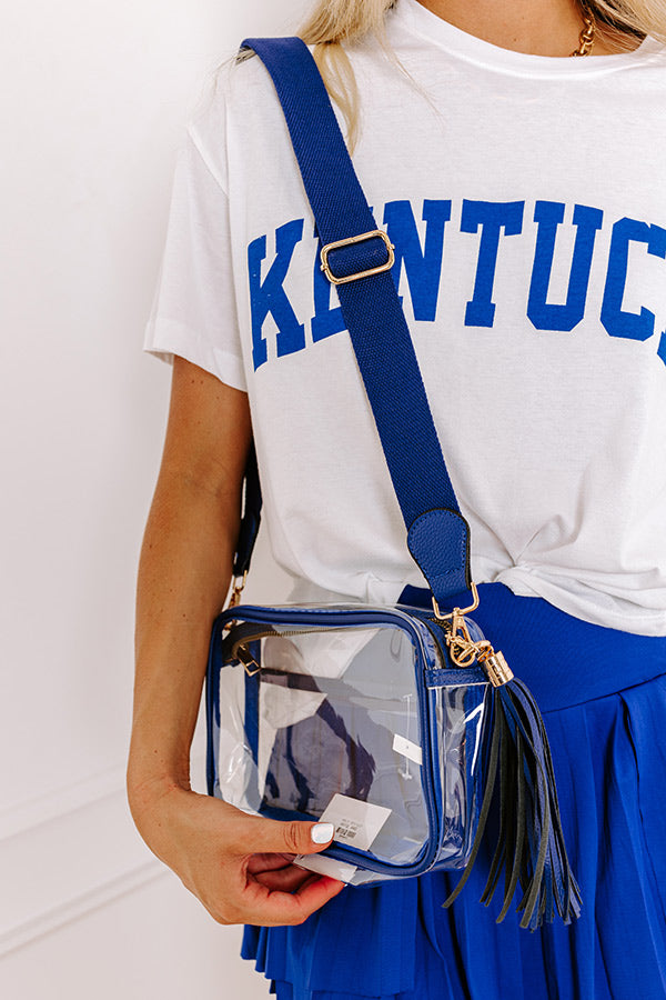 Stadium Ready Crossbody in Royal Blue