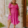 Sweet Aroma Midi in Dark Blush Curves Image - 1