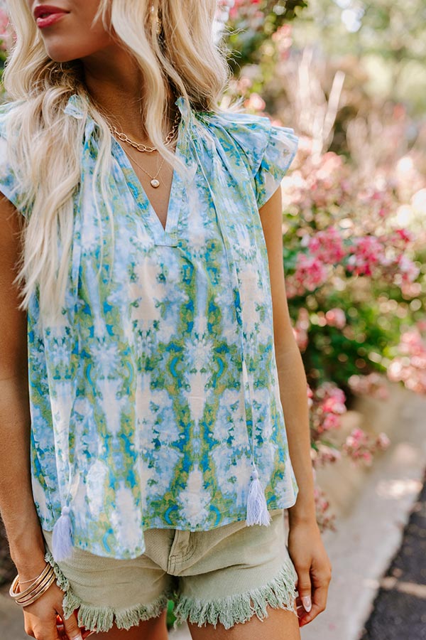 Island Breeze Shift Top