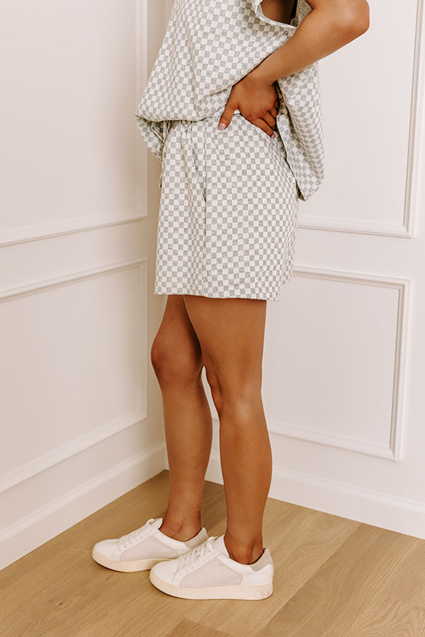 Cappuccino Cutie High Waist Shorts Image - 3