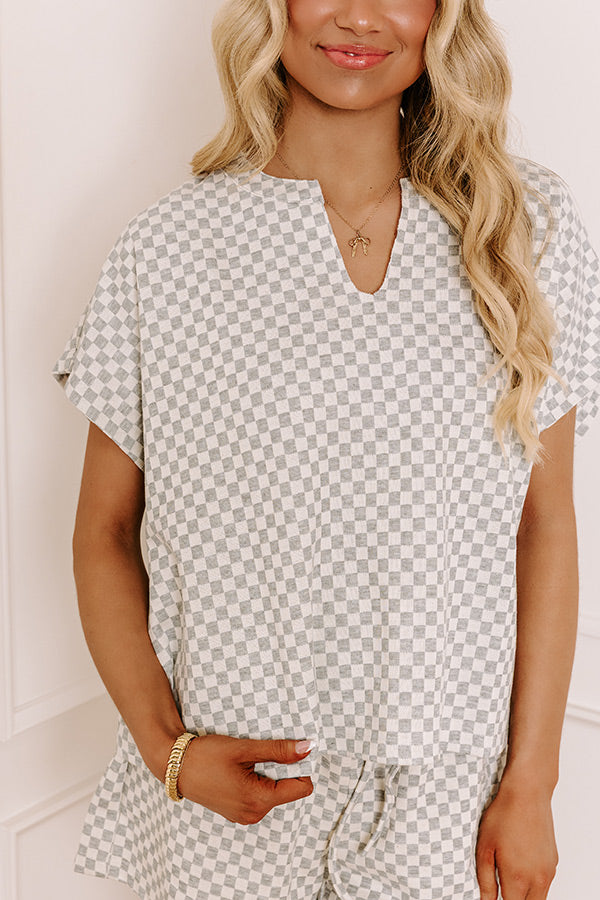 Cappuccino Cutie Shift Top Image - 4