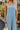 Cue The Charm Wide Leg Waffle Knit Jumpsuit in Sky Blue