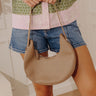 Chic Moment Faux Leather Purse In Mocha Image - 1