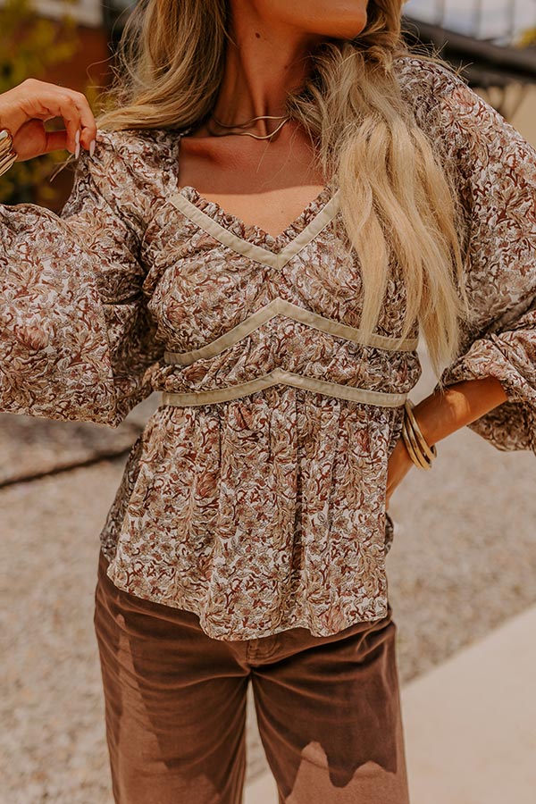 Full Of Love Floral Top