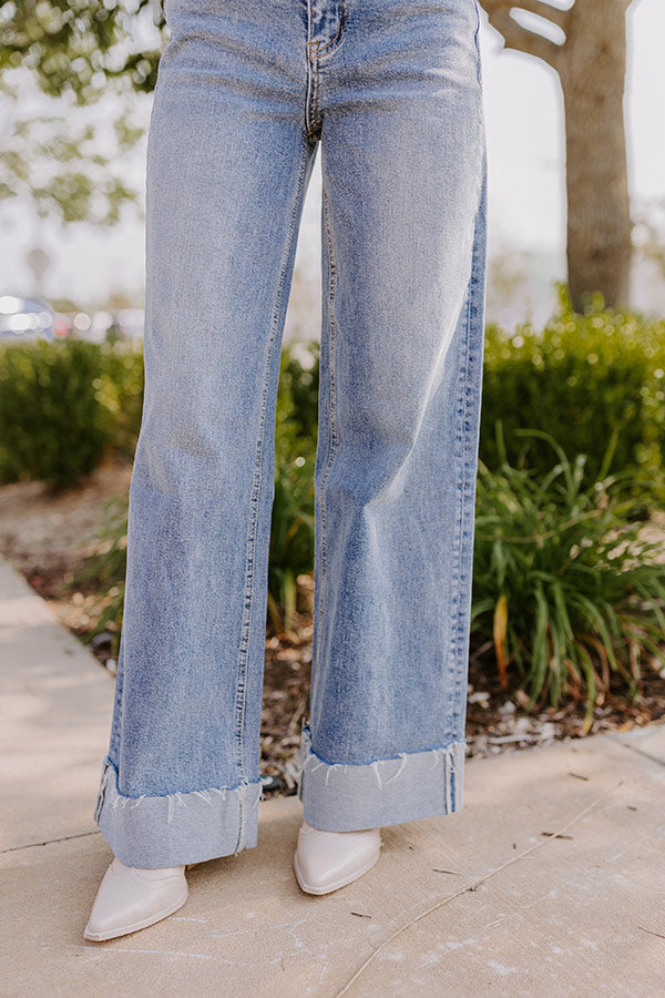 The Carter High Waist Wide Leg Jean