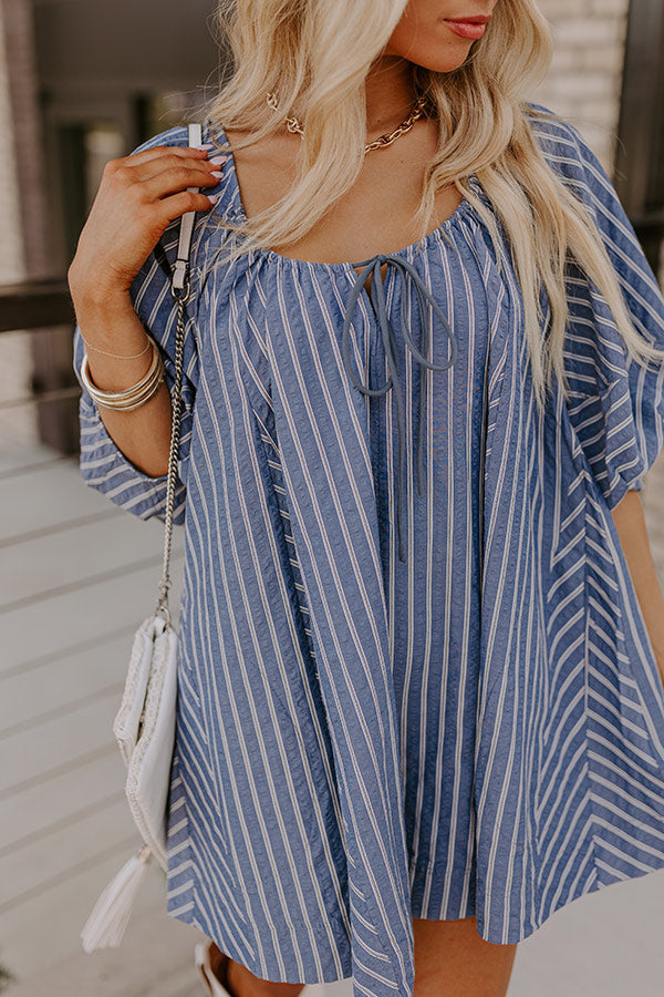 Coastal Cutie Stripe Romper