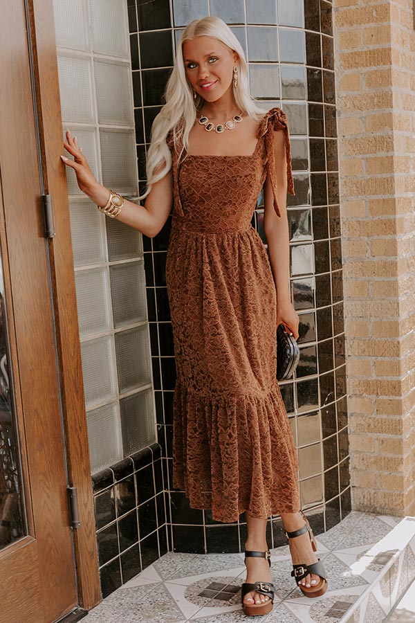 Fall Festival Lace Midi Image - 1