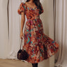 Feeling Posh Floral Midi Image - 1
