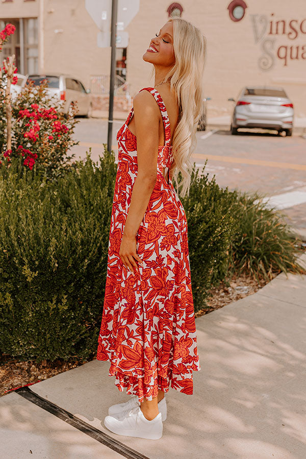 Catalina Dreaming Floral Midi