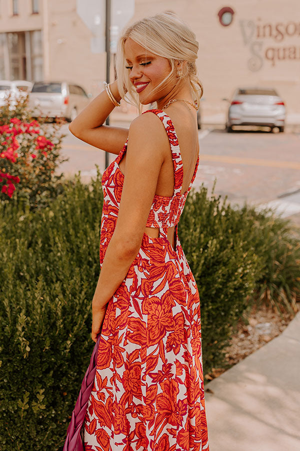 Catalina Dreaming Floral Midi