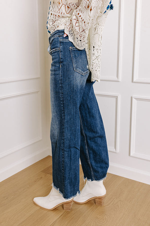 LOVERVET Anya Midrise Wide Leg Jean