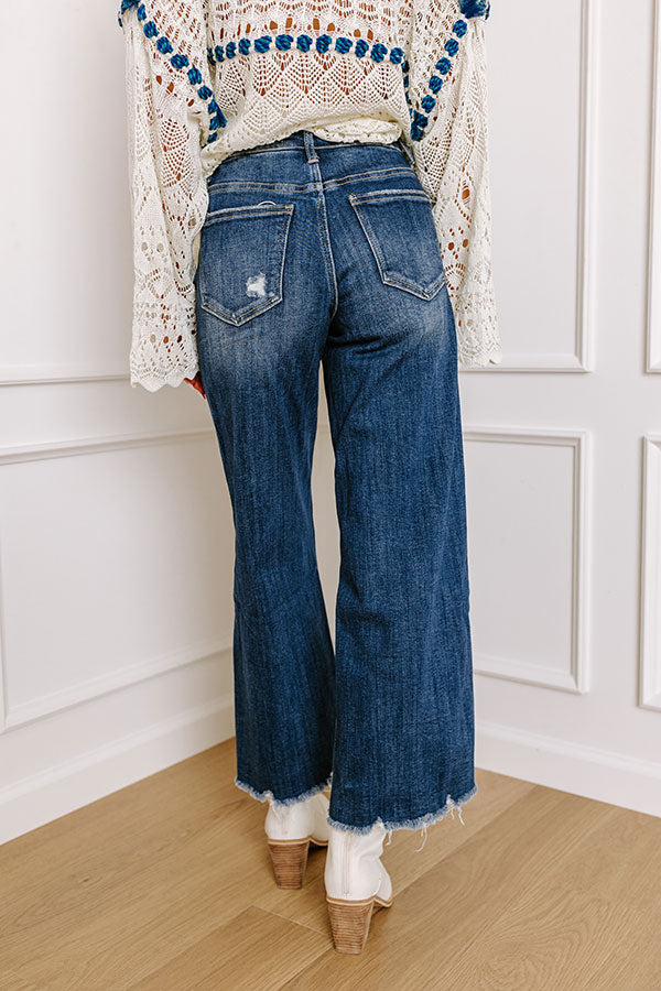 LOVERVET Anya Midrise Wide Leg Jean