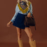 Casual Setting Chambray Button Up in Light Wash Image - 1