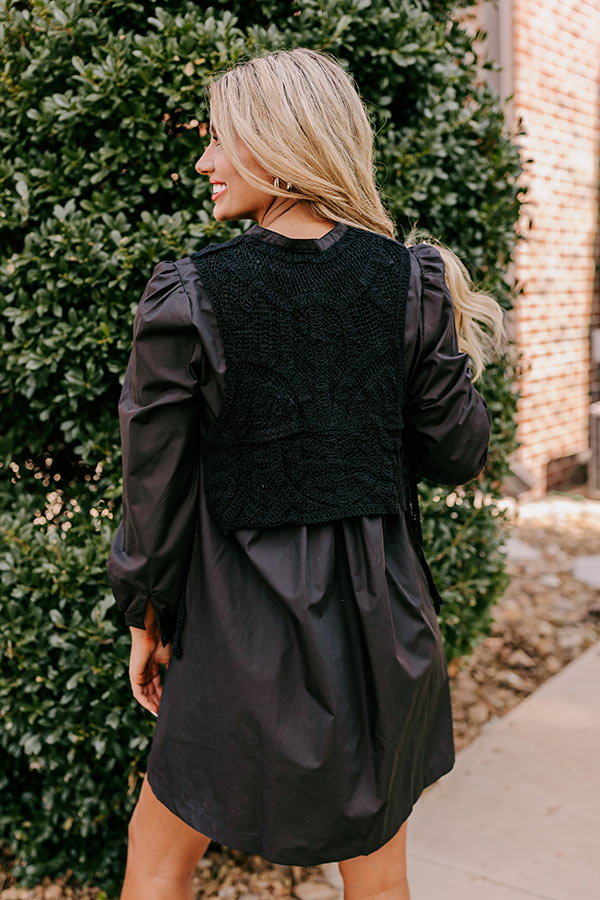 boho black mini dress Boho Chic Black Mini Dress
