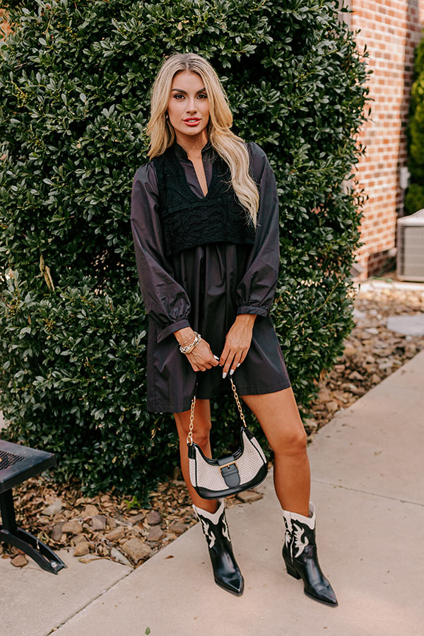 Boho Belle Two Piece Mini Dress in Black Impressions Online Boutique Boho Belle Two Piece Mini Dress in Black Impressions Online Boutique