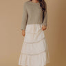 Feeling Cozy Knit Sweater in Taupe Image - 1