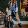 Country Club Social Button Up in Slate Image - 1