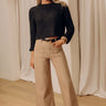 Feeling Cozy Knit Sweater in Black Image - 1