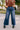  denim dark wash Risen Samantha High Waist Wide Leg Jean in Dark Wash Curves 