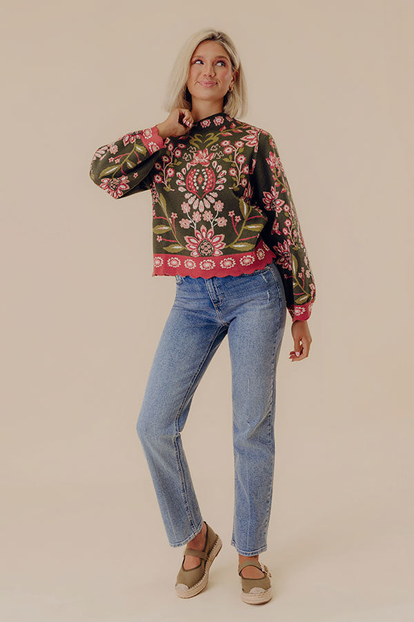 JUST USA Lillian High Waist Straight Leg Jean Image - 2