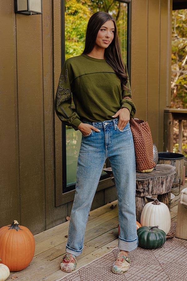 JUST USA Lillian High Waist Straight Leg Jean Image - 1
