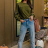 JUST USA Lillian High Waist Straight Leg Jean Image - 1