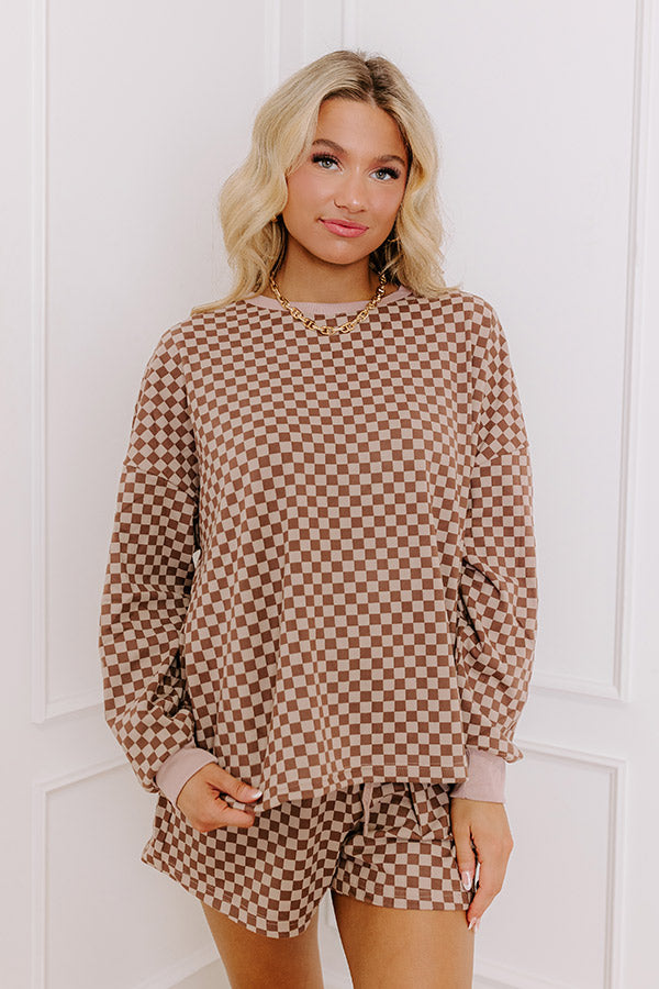 Call It Cozy Ultra Soft Tee in Mocha