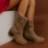 The Valeria Faux Suede Boot Image - 1