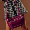 Feeling Fab Faux Leather Tote in Royal Plum Image - 1