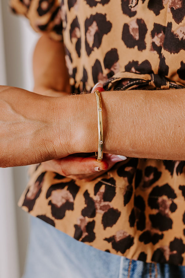 Golden Dream Bangle Bracelet