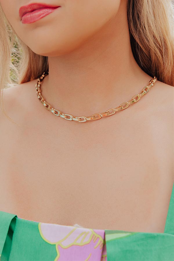 Best Party Ever Link Necklace