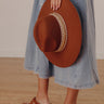 Vermont Bound Felt Fedora in Chocolate Image - 1