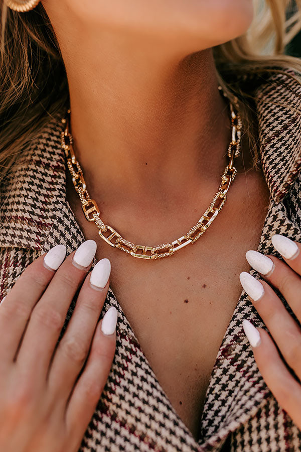 Social Meetup Link Necklace