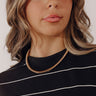 Cue The Chic Necklace in Gold Image - 1