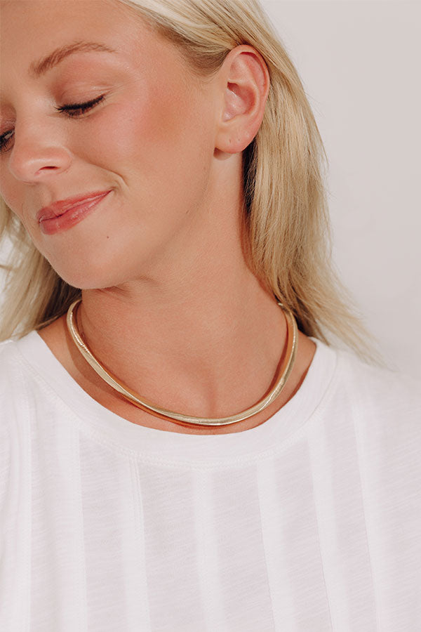 Cue The Chic Necklace in Gold